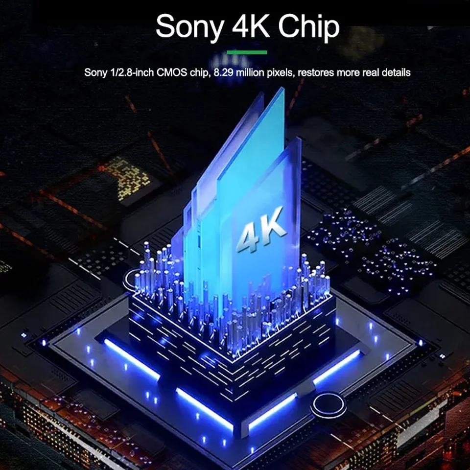 RELIFE M-17 고화질 전자 카메라, 터치 컨트롤 4K HD 카메라, 4 천 8 백만 픽셀, 삼안 현미경 전용