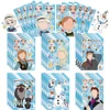 8/16Sheets Disney Frozen Puzzle Stickers Make a Face Create Your Own Elsa Olaf Anna Kids Toy Assemble Jigsaw Children Party Game 1
