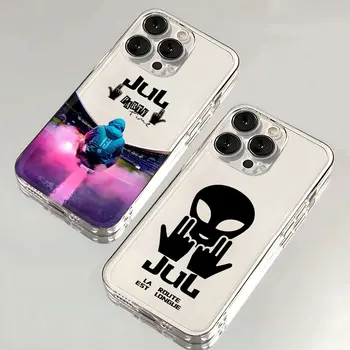 JuL C&rsquo;est Pas Des Lol Coque de Téléphone Transparente, Coque pour iPhone 16 15 14 13 12 11 Mini Pro Max X Poly XSMax 7 8 Plus SE20