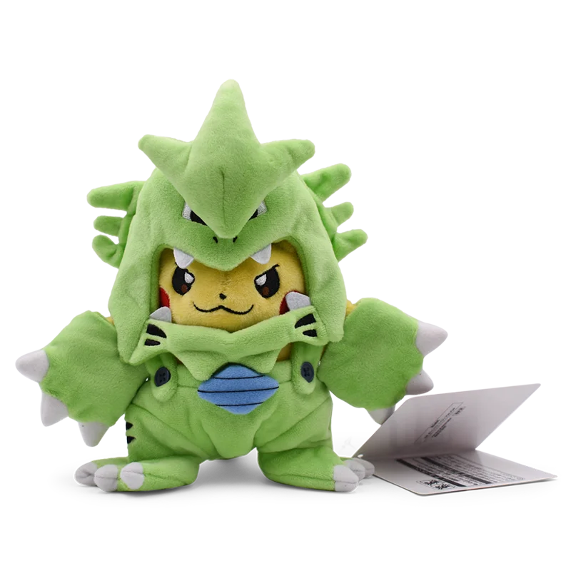 Eevee Pikachu Cosplay Plush Toys Charizard Peluche Lucario Pikach Stuffed Animal Doll Plushies Cute Cartoon Gift Cartoon Dolls