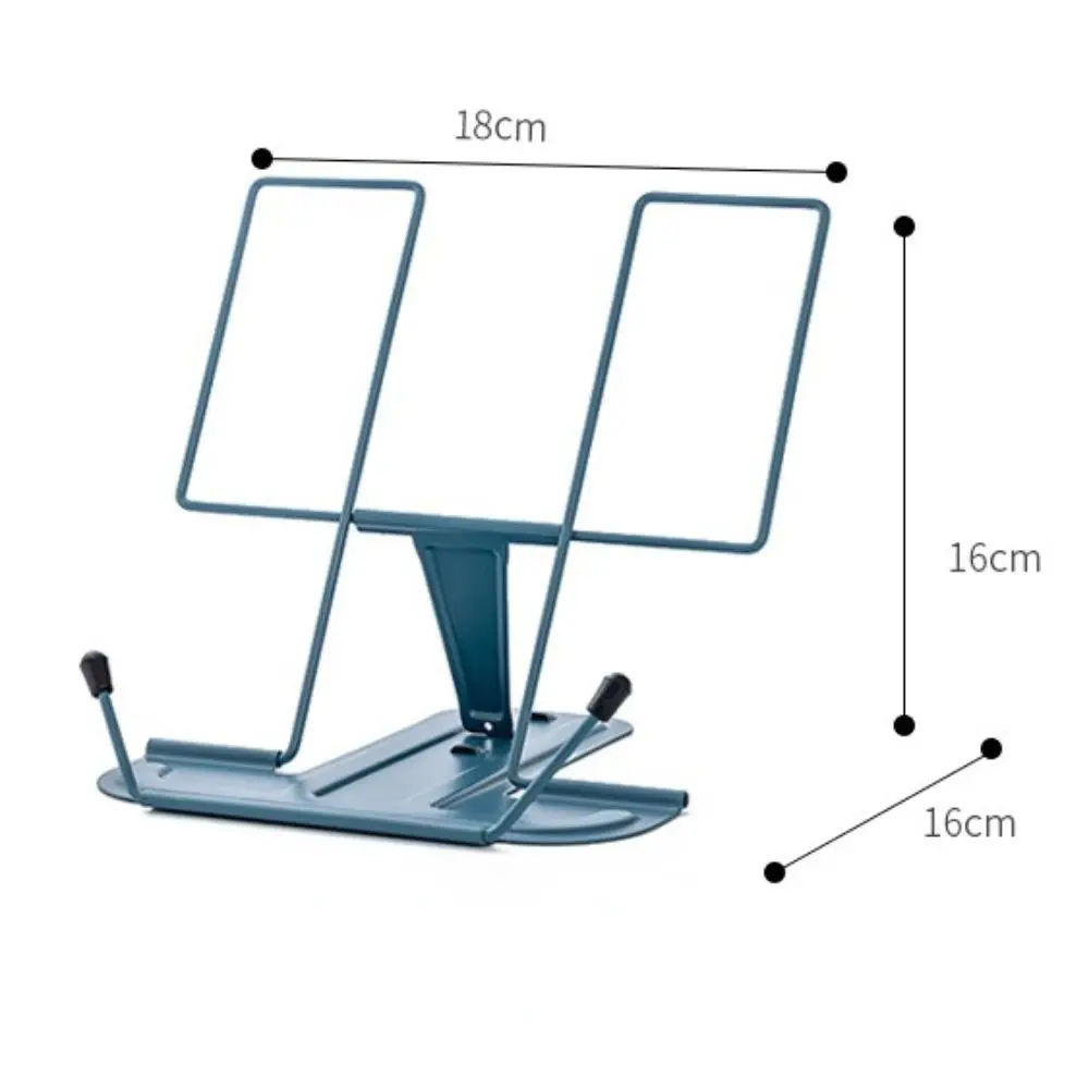 Portable Metal Office School Adjustable Student Stationary Book Holder Read Bookshelf Read Rack Book Stand book holder book stand reading stand