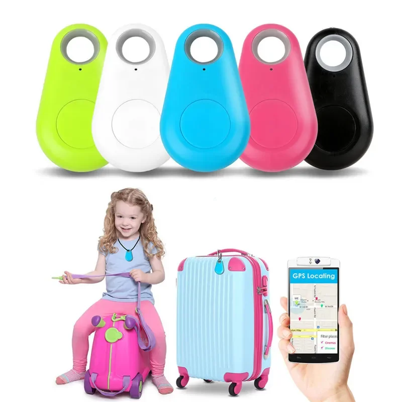 Mini Smart Label Bluetooth-compatible 4.0 Loss Tracker Child Elderly Bag Wallet Pet Key Finder GPS Locator Alarm