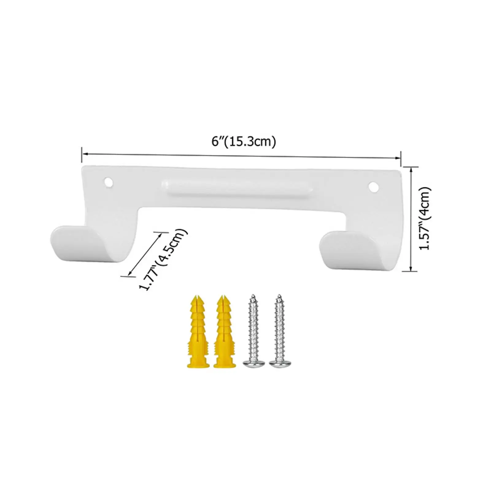 Ironing Board Wall Mount Hanger Iron Board Holder Compact Wall Mounted Ironing Holder Organizer for Utility Rooms Hotel