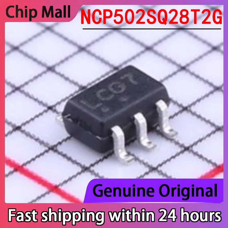 

10PCS New Original NCP502SQ28T2G Package SC70-5 12V 2.8V 80mA Linear Regulator (LDO)