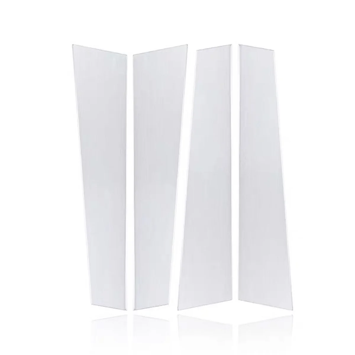 

4Pcs Chrome Door Window B Pillar Bright Strip for S Class 2014-2020 Exterior Window Center Post Trim Panel