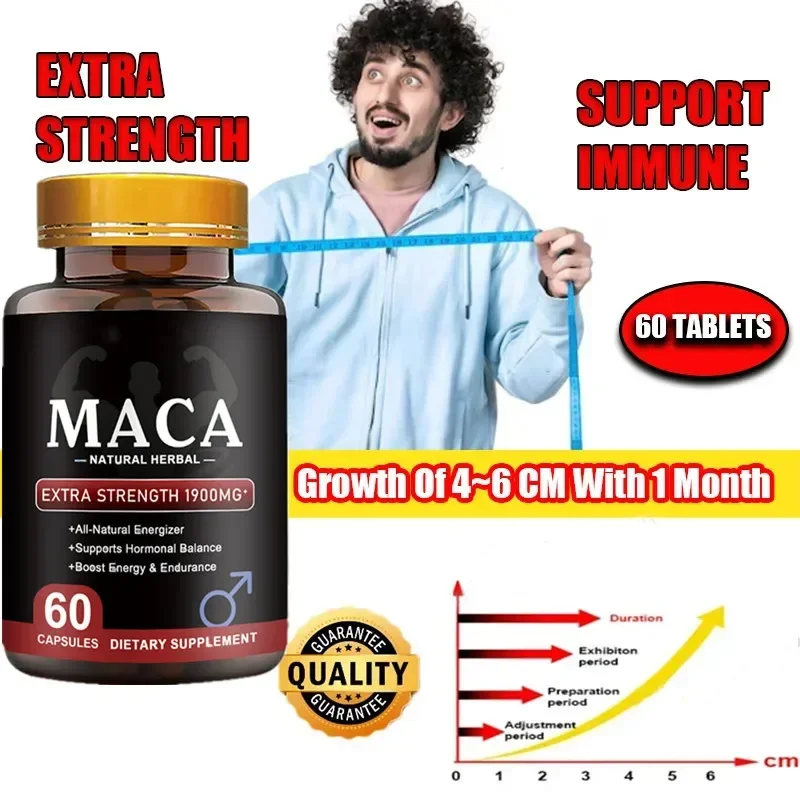 Male enhancing supplement original Maca capsules Ashwagandha tablet pen-is enlargement energy supplement increase size erection pills for men