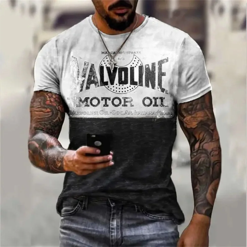 

Men's T-Shirt Summer Tshirt Casual Short Sleeved Top O Neck T Shirt Loose Micro Elasticity Retro Fashion Breathable Men Clothing