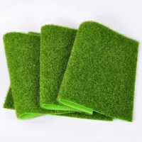 Fake Moss Mini Artificial Lawn Grass Terrariums Bonsai Miniatures DIY Living  Home Decoration Accessories Fairy Garden Ornament 4