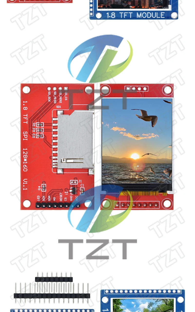 1.8-дюймовый ЖК-дисплей TFT ST7735S для Arduino | AliExpress