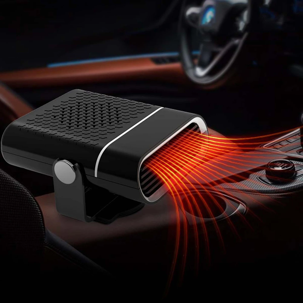 12 V/24V Portable Electric Car Fast Window Windshield Deing Defrost Fan Heating Dashboard Seat Heater_voghion.com