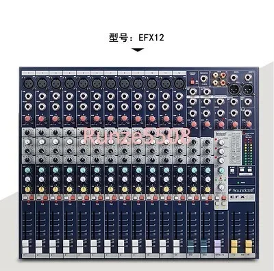 Mixer Audio Efx8 Efx12 Efx16 Efx20 Console Di Missaggio, Mixer Audio Professionale Per Conferenze Soundcraft Performance Sul Palco