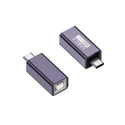 Compact USB Adapter for Printer and Scanner Connectivity (Typec  TO usb B F)