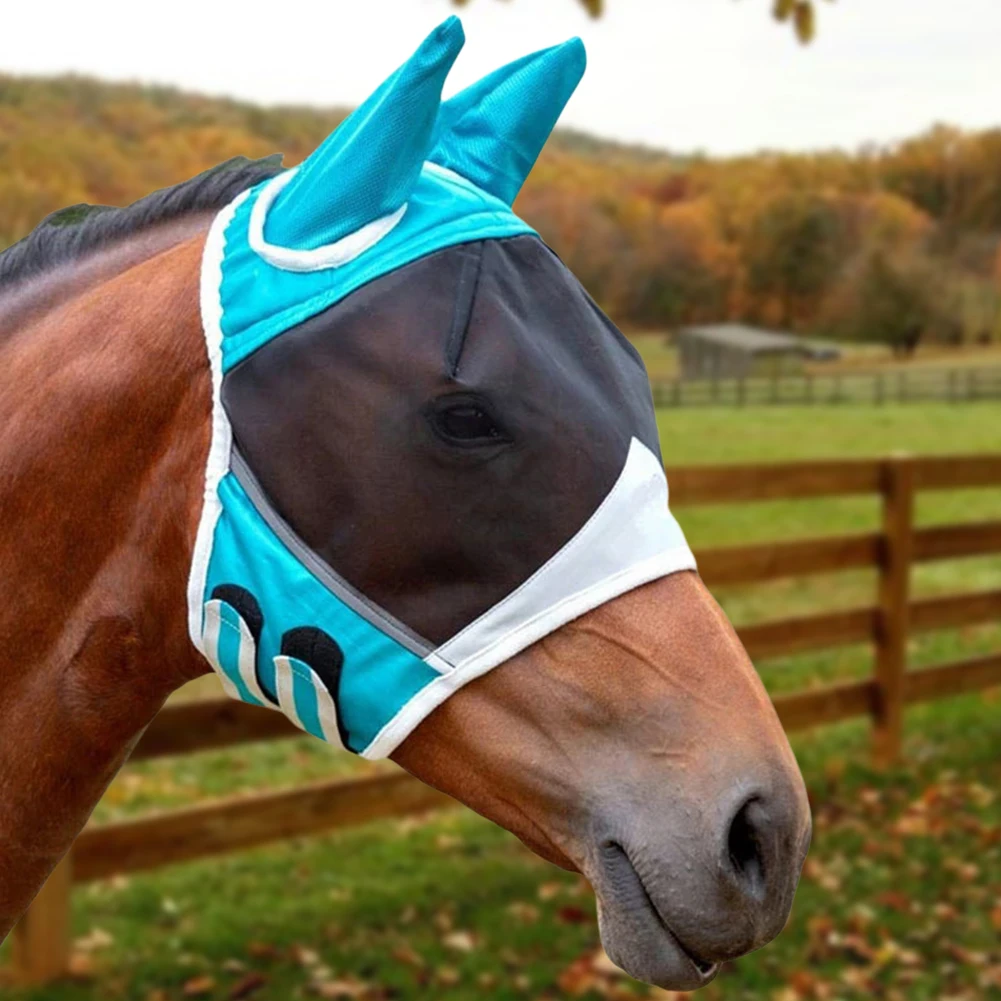 Breathable Horse Fly Mask 3