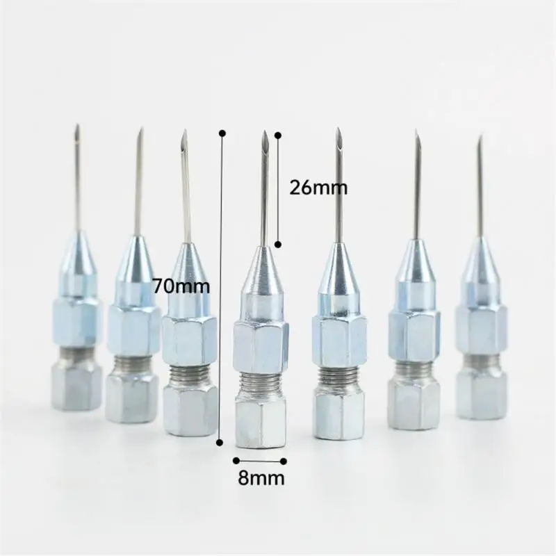Grease Gun Grease Gun Coupler Needle Nose Grease Tool Dispenser Nozzle Adaptor Grease Gun Needle Tip