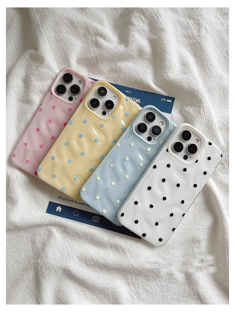 รูปสินค้า เคสจุดดำสุดเท่ ปกป้อง iPhone ได้ทุกรุ่น