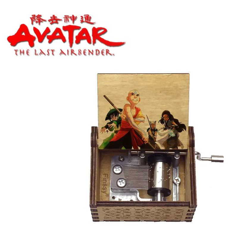 Music Theme Avatar's Love Music Box Anime Avatar The Last Airbender Aang Cartoon Fans Boys Family Christmas Gifts Home Decor music box