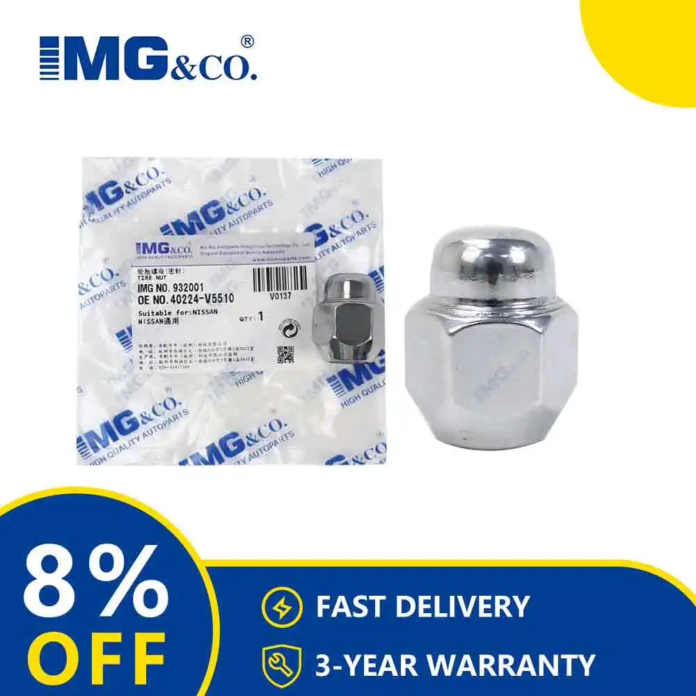 IMG tire bolt (seal) 40224-V5510 43222-70T00 40224-21001 road wheel nut Nissan tire nut