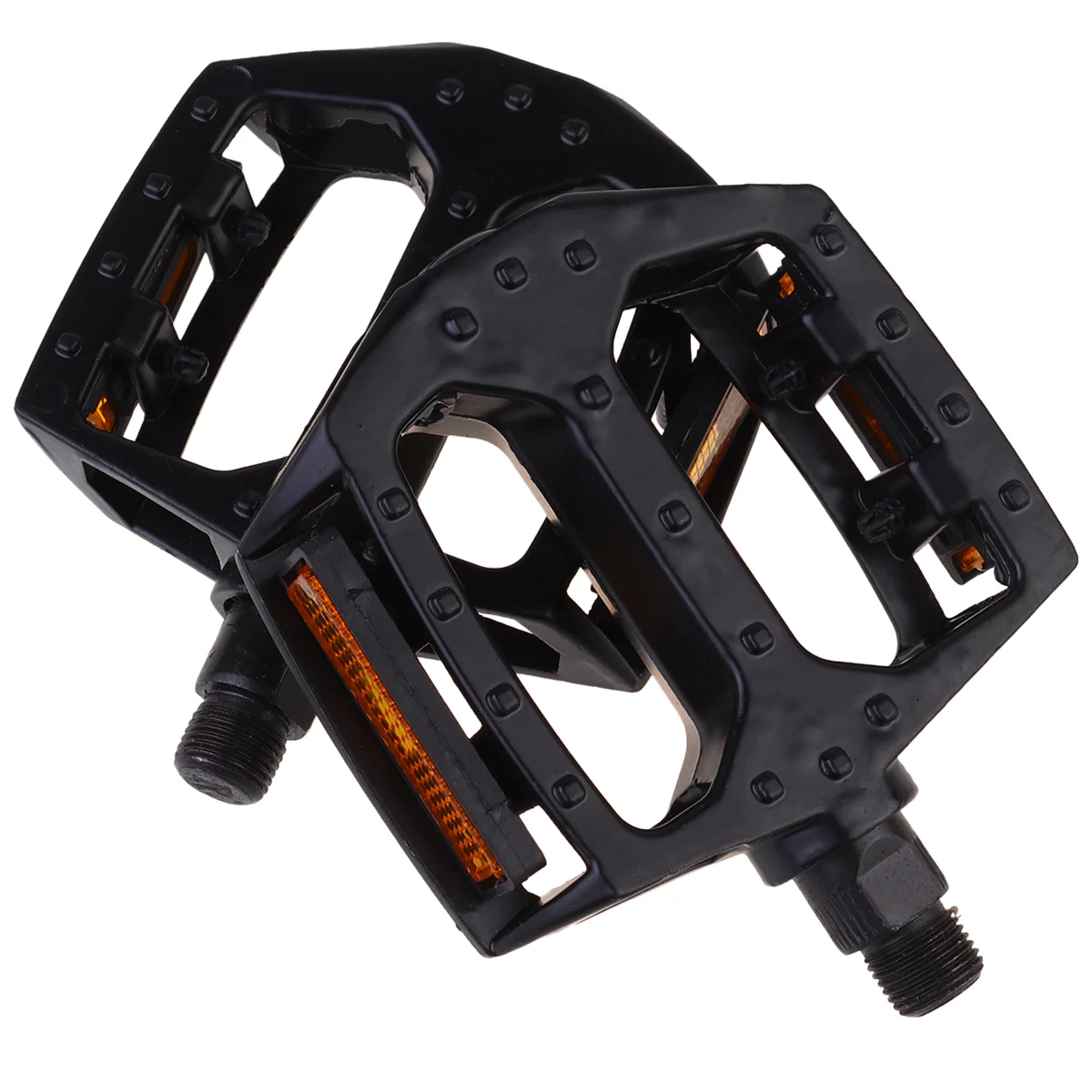 

Aluminum Alloy Road Pedals Anti-slip Reflective Lightweight Mountain Bike Bearing Pedal Road Pedal Accessory