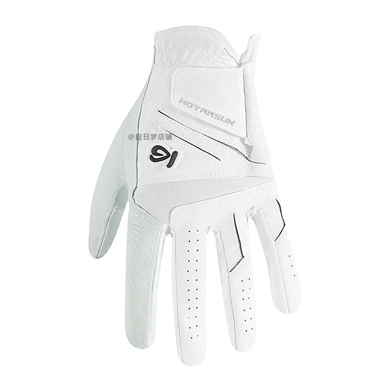 Korea Japan Golf Gloves Men's Microfiber Leather Wear-Resistant Sports Anti-Slip Breathable#22015454