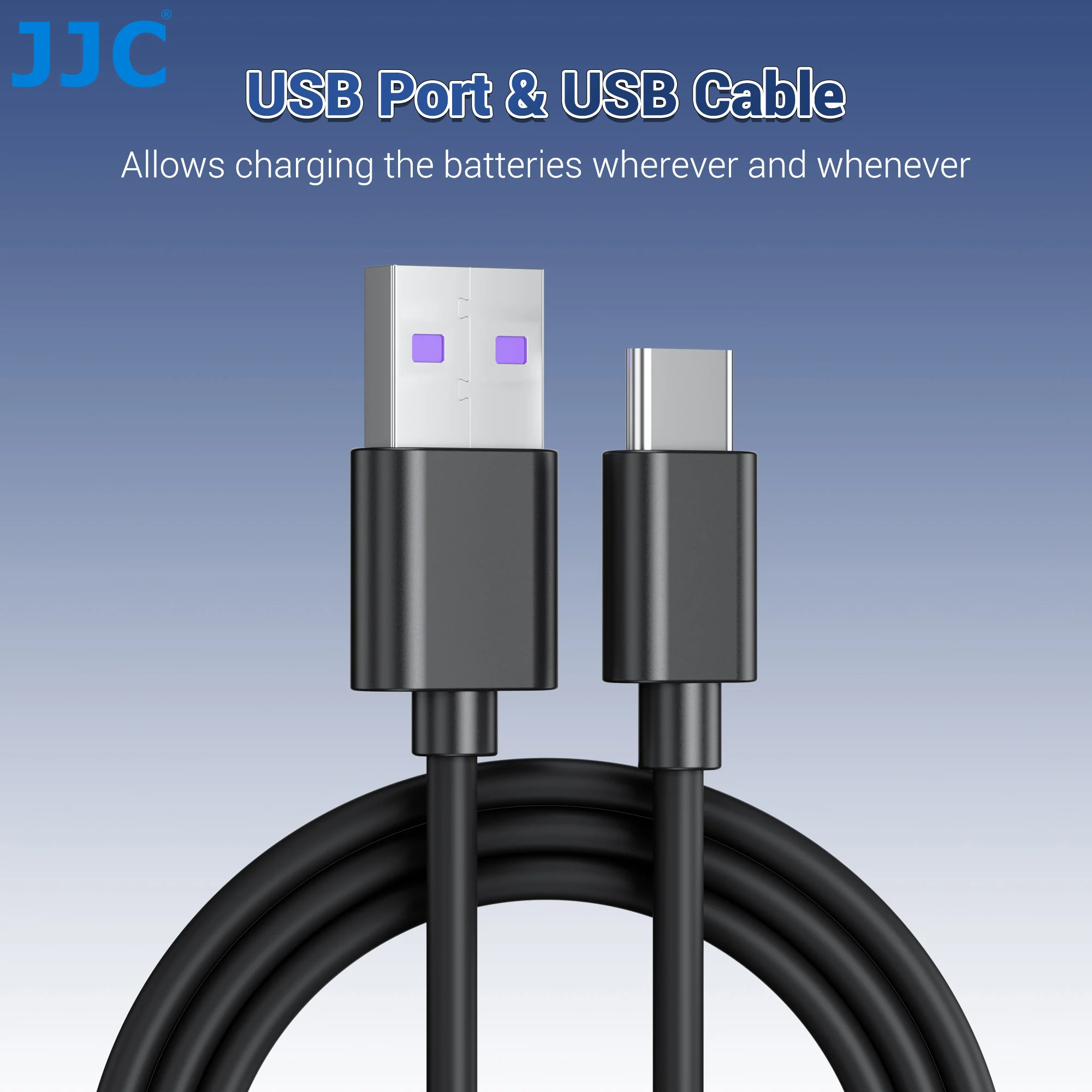 JJC USB 타입 C 듀얼 배터리 충전기 니콘 D5600 D5300 카메라 배터리 충전기 EN-EL14A D3500 D3200 D5100 DF 액세서리용