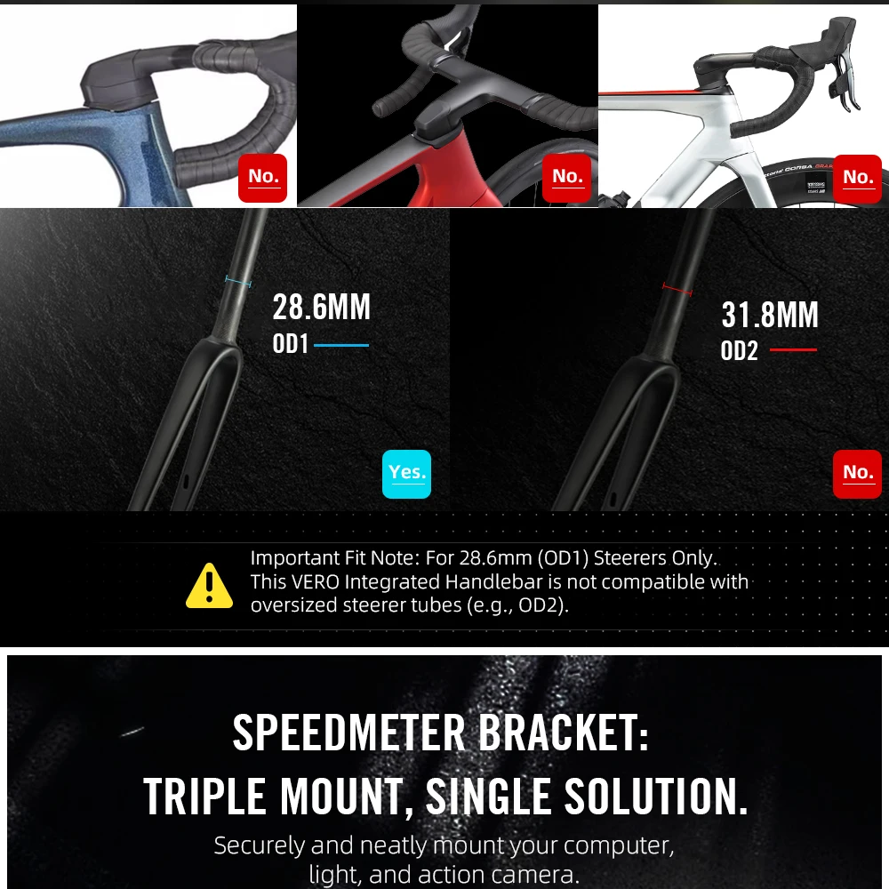 LEXON VERO Full Carbon Rennrad Lenker Vollständiges Innenkabel Urltra-Licht Fahrrad Racing Lenker Radfahren Produkt Zubehör – Detail 12