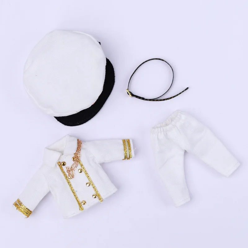 Ob11 Doll Skirt Style Uniforms Coats Clothes Doll Military Overcoat With Belt For Molly , Ymy, P9, Gsc, Obitsu11 ,Ufdoll,1/12bj 5