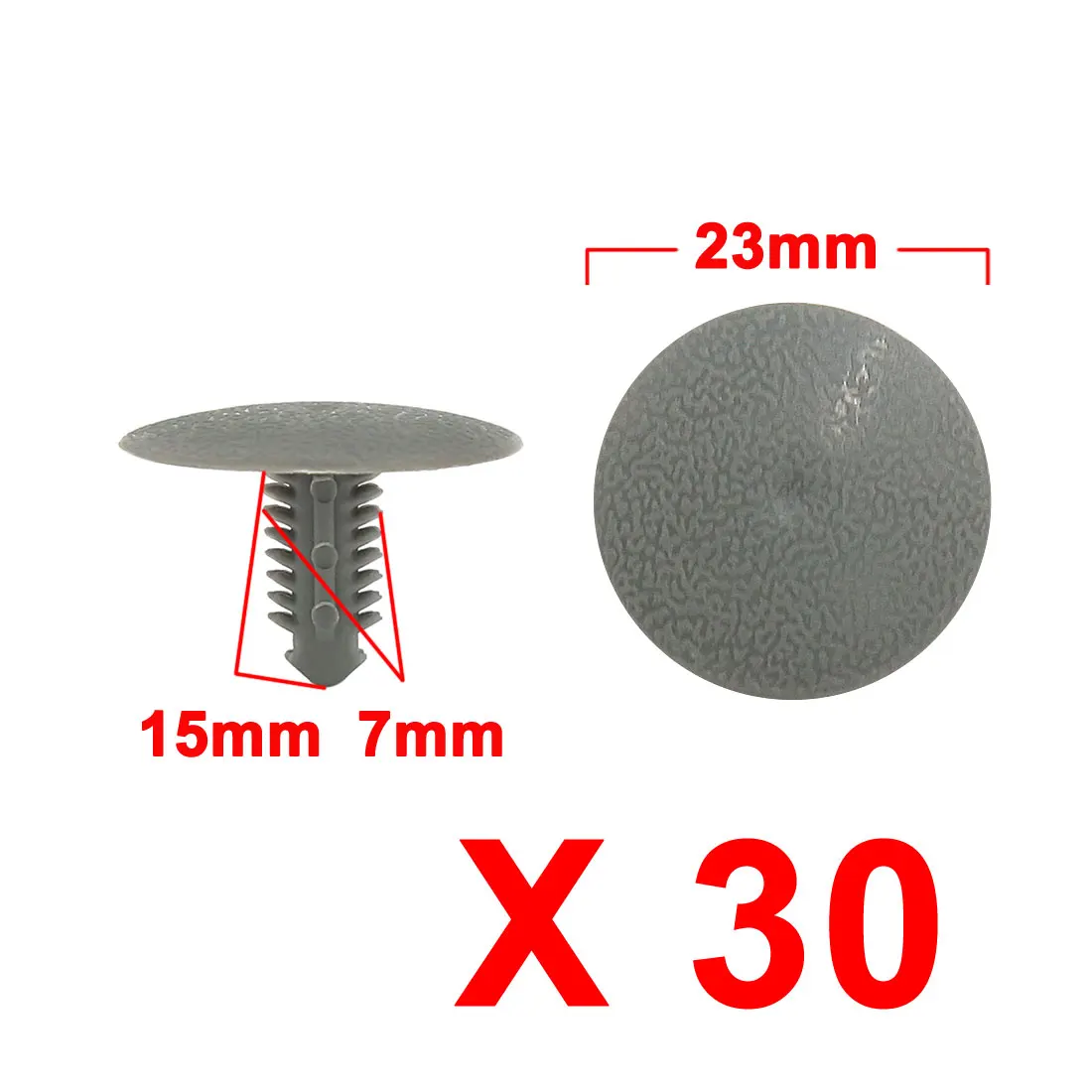 X AUTOHAUX 10 pieces car floor mats fixing clamps anti-slip