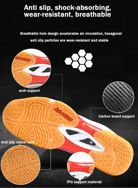 Scarpe Da Badminton Unisex Leggere - Per Tennis, Pallavolo, Squash E Pickleball - Design Antiscivolo - Foto 11