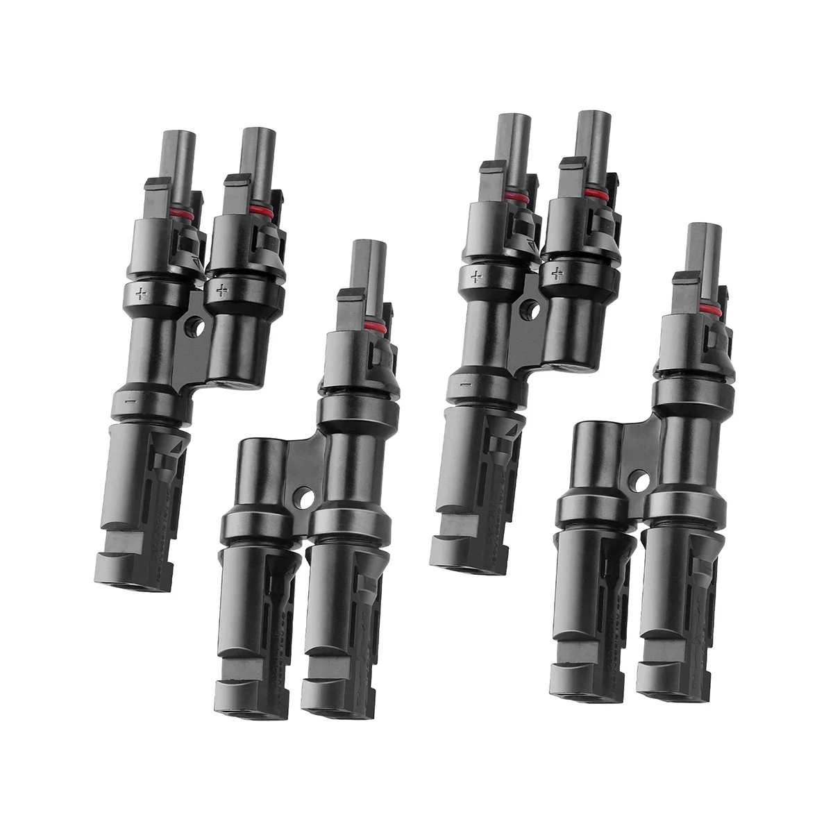 

2 Pair Branch Y Connector in Pair +FFM for Parallel Connection Between Solar Panels, 1 Brunch