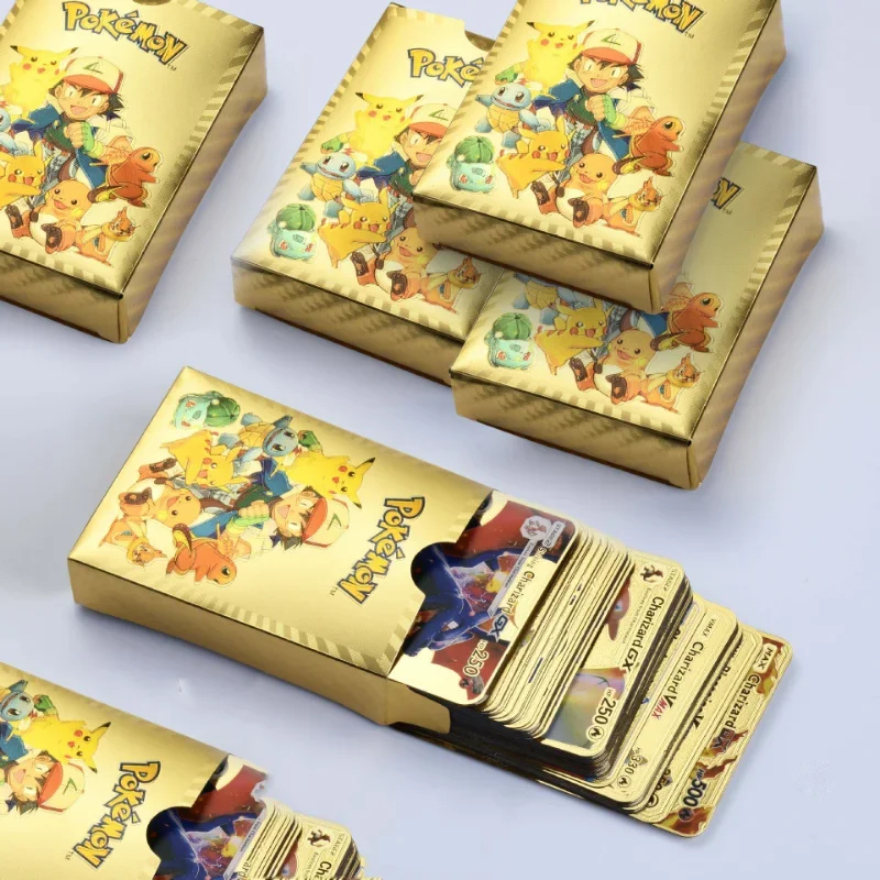 Рисунок 6 - Pokemon Card Toy Gold Black серебряные