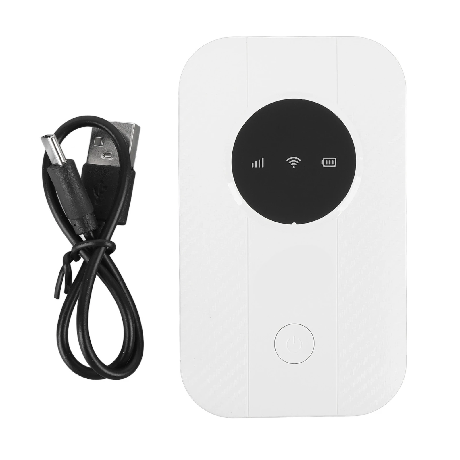 Compact Portable 4G/5G Mobile Hotspot with SIM Card Slot and 2100mAh Battery for Business Trips, Connect Up To 10 Devices