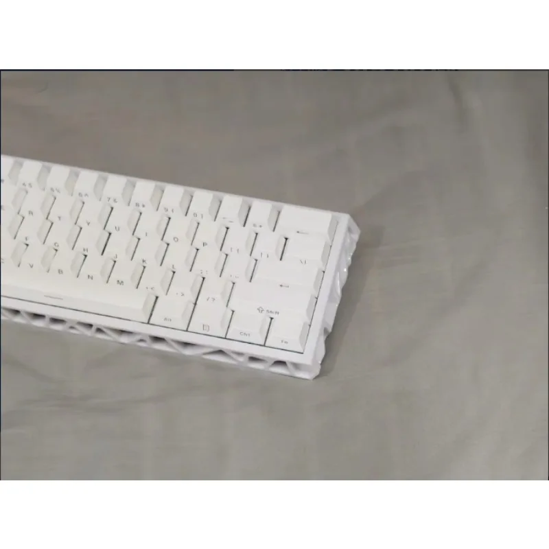 새로운 완전 개조 MAD60HE 할로우 아웃 홀리키보드 마그네틱 축 DIY 커스텀 키보드, 무료 유니폼 라이트 플레이트 포함