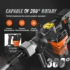 VEVOR 1400W Demolition Jack Hammer Electric Jackhammer Heavy Duty 2900 BPM Concrete Breaker 2pcs Chisels Bits Chipping 6