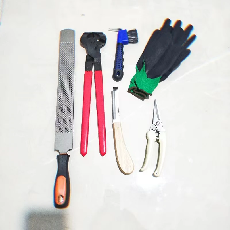Horse hoof repair tool set, shearing sheep hoof and cow hoof 2