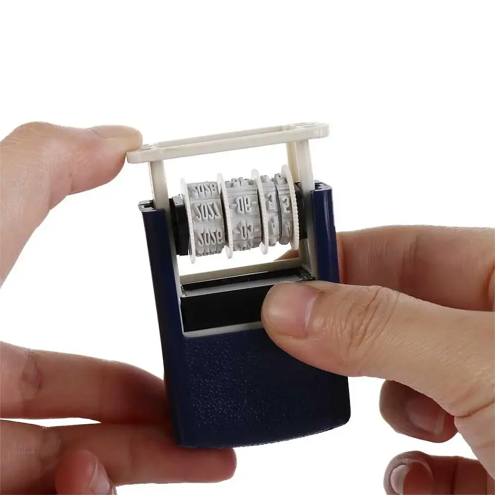 Mini Automatic Date Stamps for Office Supplies ABS Material