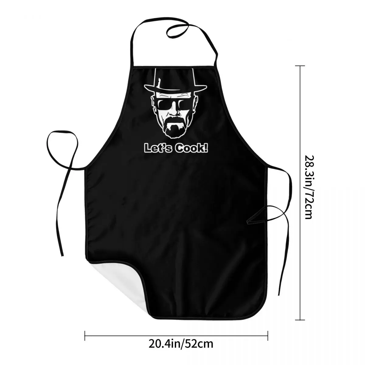 Let S Cook Breaking Bad Funny Apron Men Women Adult Unisex Kitchen Chef Bib Tablier Cuisine Cooking Baking Gardening 5
