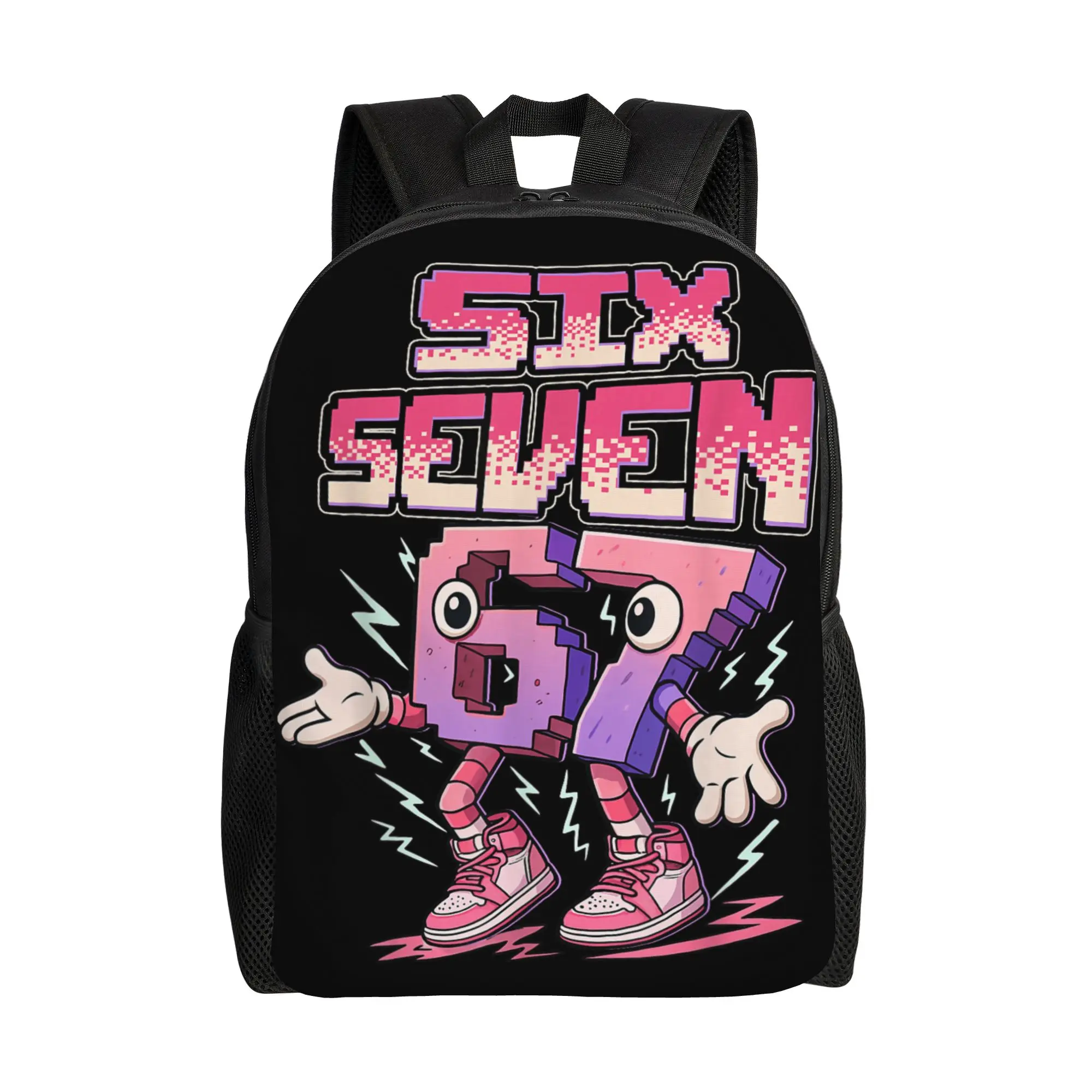 Six Seven Italian Steal a Brainrot Pink Girls 67 Backpack Sport ...