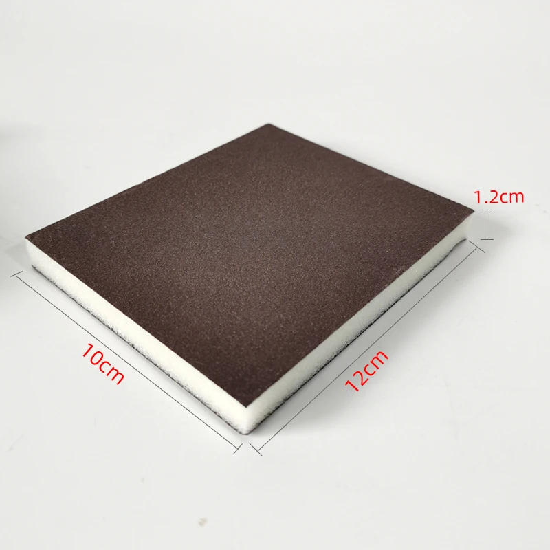 노턴 양면 스펀지 사포 자동차 차체 수리 도색 연마 광택 220메쉬 800메쉬 DIY 공예용
