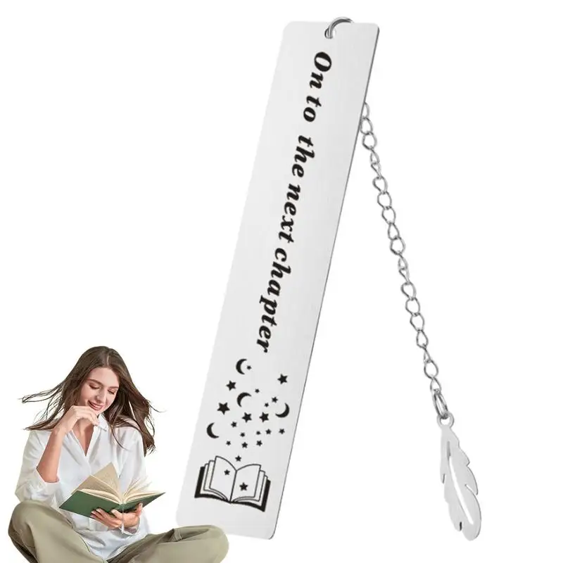 

Bookmarks For Reading Stainless Steel Inspirational With Pendant Bookmark Book Theme Book Marking Boards Goodie Bag Fillers For