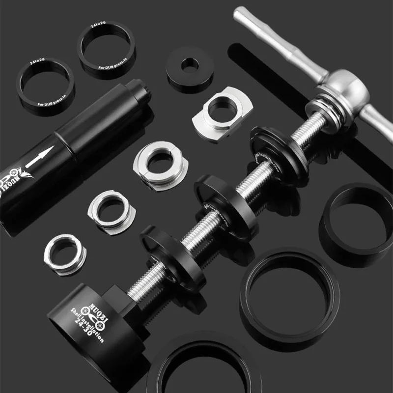 MUQZI Bike Bottom Bracket Tool Bicycle Bottom Bracket Install and Removal Tool Bearing Remover For Bike Parts bike bottom bracket tool