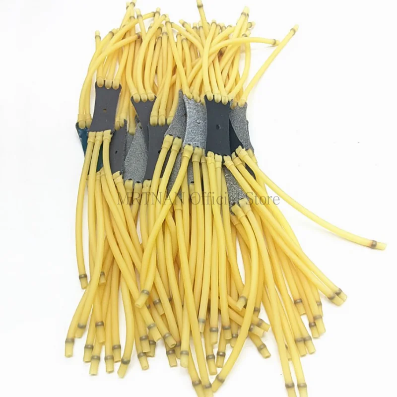High-quality Shoot Elastic Card Ball Rubber Band Hunting Slingshot Accessories Outdoor Game Pull Belt Fast Rebound Great Power 2