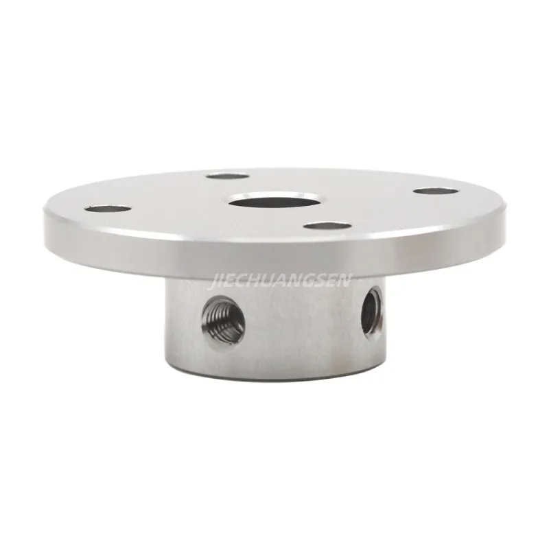 2 Stück Flanschkupplungen Aus Alu - Perfekt Für Roboter Und Maschinenbau