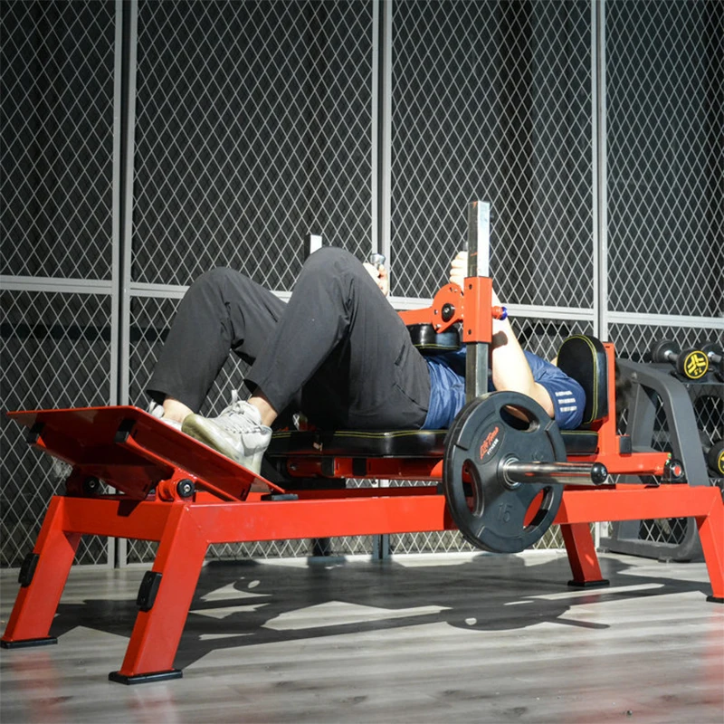 Commercial Plate Loaded Gym Equipment Fitness Hip Trainer Machine Hip Thrust Multifunctional fitness chair