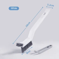 Multipurpose Deep Cleaning Brush for Bathroom, Kitchen, and Home Surfaces (White)
