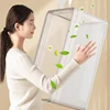PVC Transparent Storage Basket for Clothes Underwear Storage Box Stainless Steel Frame Wardrobe Organizer Waterproof Cloth Box 2