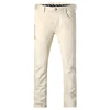 New Summer Men's Solid Color Pants Straight Leg Elastic Black Trousers Men's Fashion Embroidery Business Casual Pants Big Size 5