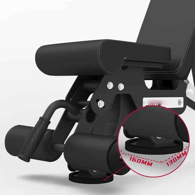 Negative angle fitness dumbbell bench adjustable bench commercial press men's fitness home supine board
