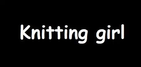 Knitting girl Store