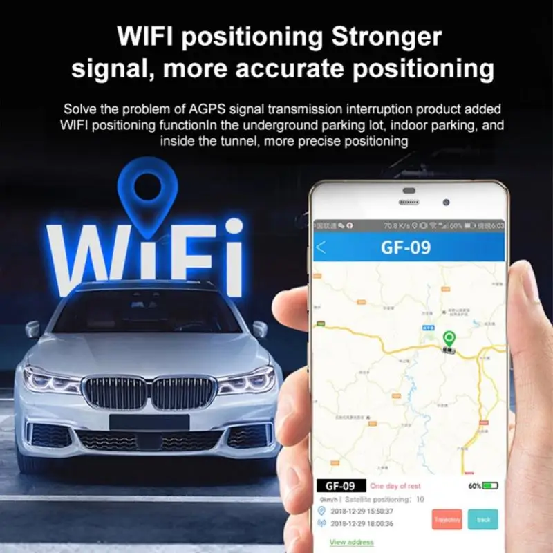 Localizzatore Per Auto Portatile Dispositivo Antifurto Tracker Accessori Auto Posizionatore Automatico Gf09 Tracker Per Veicoli Registrazione Vocale