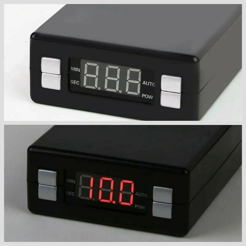 Automobile Turbo Timer Programmable Box Style Digital LED Display Time Delay Cooling Fan to Protect Engine Controller